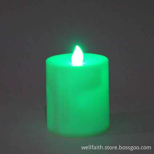 Plastic Christmas Candle Safe Light CandleNew